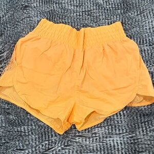 All in Motion Women's Vibrant Orange Athletic Shorts